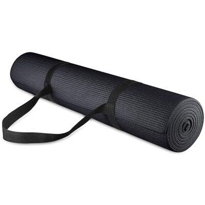 BalanceFrom - BFGY-P1BLK - Noir - 0.6 cm - Tapis de yoga - Publicité BalanceFrom - BFGY-P1BLK - Noir - 0.6 cm - Tapis de yoga - Publicité