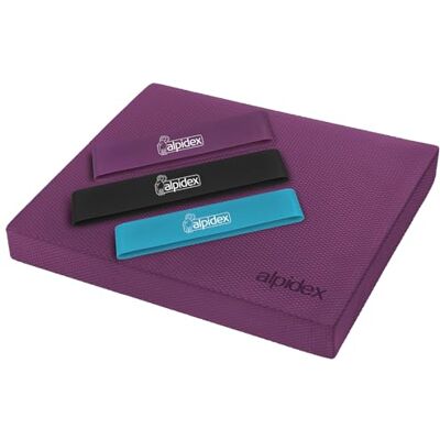 ALPIDEX Balance Pad Tapis D'équilibre Bandes Fitness Coussin Équilibre Mousse Pilates Yoga Gym, Berry, 40x34x5 cm - Publicité ALPIDEX Balance Pad Tapis D'équilibre Bandes Fitness Coussin Équilibre Mousse Pilates Yoga Gym, Berry, 40x34x5 cm - Publicité