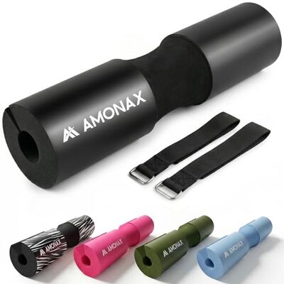 Amonax Barbell Squat Pad, Manchon Mousse à Squat, Support Nuque et Épaules Protection Pour Squats, Fentes, Hip Thrusts et Haltérophilie, Coussin d’haltères et Coussin Squat Pour Musculation à Domicile - Publicité Amonax Barbell Squat Pad, Manchon Mousse à Squat, Support Nuque et Épaules Protection Pour Squats, Fentes, Hip Thrusts et Haltérophilie, Coussin d’haltères et Coussin Squat Pour Musculation à Domicile - Publicité