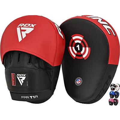 RDX Pattes d'ours Boxe MMA Incurvé Art Martiaux Bouclier Pao Muay Thai Kick Boxing Bouclier de Frappe Cible D'entraînement Mitaines Focus Pads Sports de Combat Taekwondo - Publicité RDX Pattes d'ours Boxe MMA Incurvé Art Martiaux Bouclier Pao Muay Thai Kick Boxing Bouclier de Frappe Cible D'entraînement Mitaines Focus Pads Sports de Combat Taekwondo - Publicité