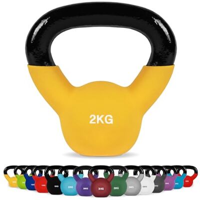 MSPORTS Poster Kettlebell néoprène 2–30 kg avec Kettlebell - Publicité MSPORTS Poster Kettlebell néoprène 2–30 kg avec Kettlebell - Publicité