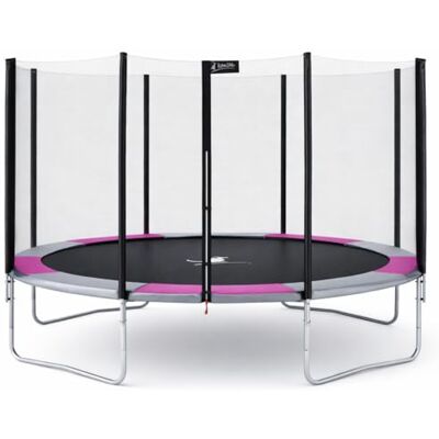 Kangui Trampoline Rond Ø430cm avec Filet de sécurité RALLI 430 - Publicité Kangui Trampoline Rond Ø430cm avec Filet de sécurité RALLI 430 - Publicité