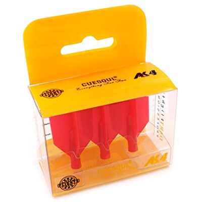 CUESOUL TERO AK4 Forme Dart Flights Slim, Ensemble de 3 pièces (CS-AK4 + 3SCYS) - Publicité CUESOUL TERO AK4 Forme Dart Flights Slim, Ensemble de 3 pièces (CS-AK4 + 3SCYS) - Publicité