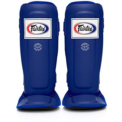 Fairtex SP3 Pro Style Protège-Tibias in-Step Double rembourré - Publicité Fairtex SP3 Pro Style Protège-Tibias in-Step Double rembourré - Publicité
