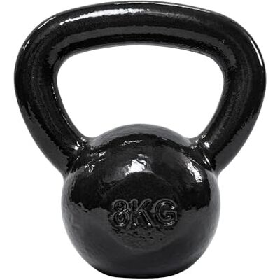 Haltères en fer forgé Amazon Basics - 8kg - Noir - Publicité Haltères en fer forgé Amazon Basics - 8kg - Noir - Publicité