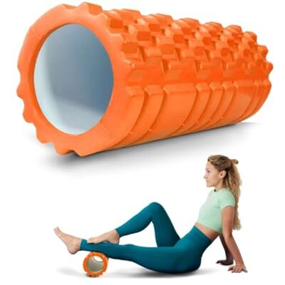 Mobiclinic® fitness, Rouleau de massage, Fitroller, Mousse et eva, 4x33 cm, Pilates, Yoga, Étirements, Portable, Polyvalent, Pour tout le corps, 3 niveaux d'intensité - Publicité Mobiclinic® fitness, Rouleau de massage, Fitroller, Mousse et eva, 4x33 cm, Pilates, Yoga, Étirements, Portable, Polyvalent, Pour tout le corps, 3 niveaux d'intensité - Publicité