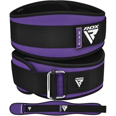 RDX 6.5” Ceinture d'haltérophilie pour femmes, Soutien lombaire incurvé Entraînement de force de remise en forme fonctionnelle, Musculation Powerlifting Squats gymnastique à domicile pour dames - Publicité RDX 6.5” Ceinture d'haltérophilie pour femmes, Soutien lombaire incurvé Entraînement de force de remise en forme fonctionnelle, Musculation Powerlifting Squats gymnastique à domicile pour dames - Publicité
