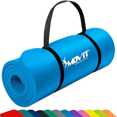 MOVIT Tapis de gymnastique, doux pour la peau et sans phthalates, en 3 tailles et 12 couleurs - Publicité MOVIT Tapis de gymnastique, doux pour la peau et sans phthalates, en 3 tailles et 12 couleurs - Publicité