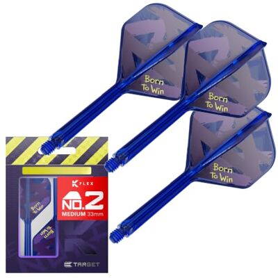 Target Darts Luke Nuke Littler Born to Win K Flex 3 Lot N° 2 Moyen - Publicité Target Darts Luke Nuke Littler Born to Win K Flex 3 Lot N° 2 Moyen - Publicité