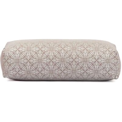 Traversin de yoga Bodhi SALAMBA Collection Maharaja Traversin de yoga rectangulaire Housse lavable en coton avec garnissage en épeautre Accessoire pour yoga restauratoire et yin RAJA/Taupe - Publicité Traversin de yoga Bodhi SALAMBA Collection Maharaja Traversin de yoga rectangulaire Housse lavable en coton avec garnissage en épeautre Accessoire pour yoga restauratoire et yin RAJA/Taupe - Publicité