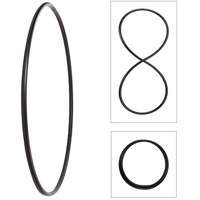 hoopomania Pliable Hula Hoop, HDPE-20mm, coloré, Ø105/100/95/90cm - Publicité hoopomania Pliable Hula Hoop, HDPE-20mm, coloré, Ø105/100/95/90cm - Publicité