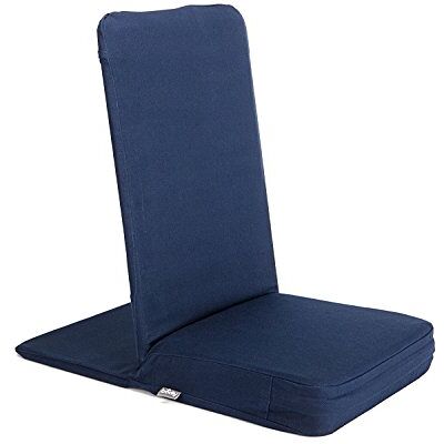 Bodhi Chaise de Sol Mandir Siège de méditation avec Coussin d'assise épais Chaise de Sol Confortable avec Dossier rembourré Housse Lavable Idéal pour Yoga et méditation (Bleu Nuit, Standard) - Publicité Bodhi Chaise de Sol Mandir Siège de méditation avec Coussin d'assise épais Chaise de Sol Confortable avec Dossier rembourré Housse Lavable Idéal pour Yoga et méditation (Bleu Nuit, Standard) - Publicité
