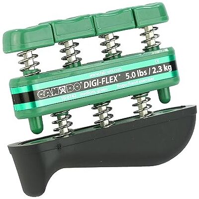 Cando Digi-Flex Exercisateur de Main, Vert Résistance Moyenne, Renforcement des Doigts et de la Main, Résistance 2,3 kg Doigts / 7,3 kg Main - Publicité Cando Digi-Flex Exercisateur de Main, Vert Résistance Moyenne, Renforcement des Doigts et de la Main, Résistance 2,3 kg Doigts / 7,3 kg Main - Publicité