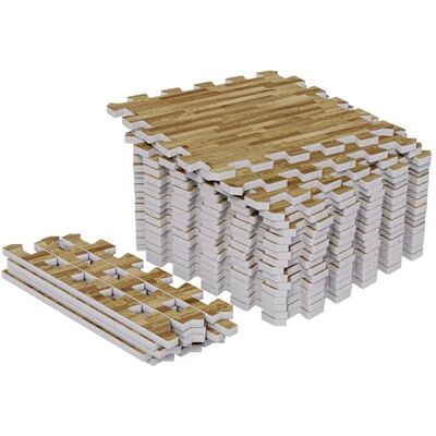 Ensemble de Tapis d'Exercice Gorilla Sports - 18 pièces, 30x30cm - Publicité Ensemble de Tapis d'Exercice Gorilla Sports - 18 pièces, 30x30cm - Publicité