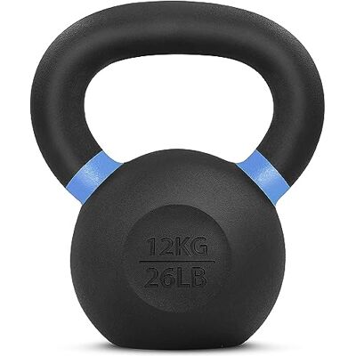 Yes4All Kettlebell en revêtement en poudre, 12 kg, bleu - Publicité Yes4All Kettlebell en revêtement en poudre, 12 kg, bleu - Publicité