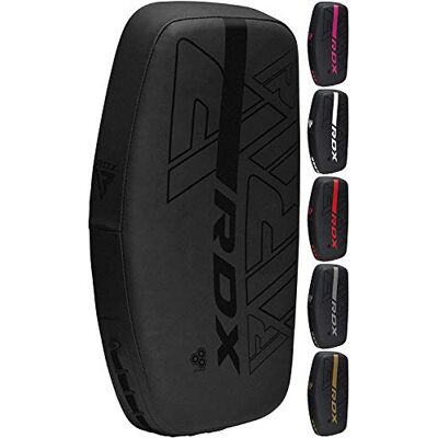 RDX Pao Boxe Thai Incurvé Bouclier de Frappe Kick boxing, MuayThai Poignée Solide, Strike Shield Pad Maya Hide Cuir Pattes d'ours pour MMA Entraînement, Arts Martiaux, Taekwondo, Sports de Combat NOIR - Publicité RDX Pao Boxe Thai Incurvé Bouclier de Frappe Kick boxing, MuayThai Poignée Solide, Strike Shield Pad Maya Hide Cuir Pattes d'ours pour MMA Entraînement, Arts Martiaux, Taekwondo, Sports de Combat NOIR - Publicité