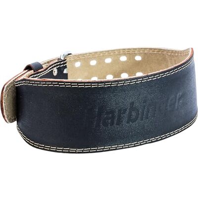 Harbinger Gürtel für Gewichtheber 4 Zoll Leather - Publicité Harbinger Gürtel für Gewichtheber 4 Zoll Leather - Publicité