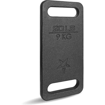 Yes4All Plaque de Lestage en Fonte avec Poignée Ergonomique et Finition Brillante, Poids de Musculation Lesté pour Sac à Dos, Marche Lestée, Randonnée et Entraînement Basique Noir 9 KG - Publicité Yes4All Plaque de Lestage en Fonte avec Poignée Ergonomique et Finition Brillante, Poids de Musculation Lesté pour Sac à Dos, Marche Lestée, Randonnée et Entraînement Basique Noir 9 KG - Publicité