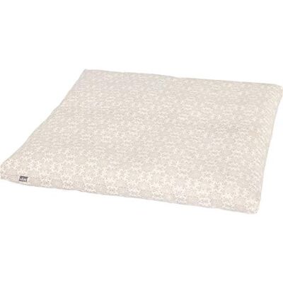 Bodhi Tapis de méditation ZABUTON Collection Maharaja Tapis de yoga à motifs avec housse lavable en 00 % coton Tapis de méditation Dimensions 80 x 80 x 6 cm (Ecru/Madurai) - Publicité Bodhi Tapis de méditation ZABUTON Collection Maharaja Tapis de yoga à motifs avec housse lavable en 00 % coton Tapis de méditation Dimensions 80 x 80 x 6 cm (Ecru/Madurai) - Publicité