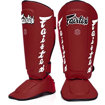 Fairtex Muay Thai SP7 Protège-Tibia avec Protection de Pied Amovible, pour Boxe et Arts Martiaux Mixtes - Publicité Fairtex Muay Thai SP7 Protège-Tibia avec Protection de Pied Amovible, pour Boxe et Arts Martiaux Mixtes - Publicité