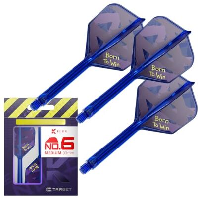 Target Darts Luke Nuke Littler Born to Win K Flex 3 Lot N° 6 Moyen - Publicité Target Darts Luke Nuke Littler Born to Win K Flex 3 Lot N° 6 Moyen - Publicité
