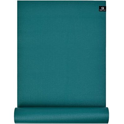 Yoga Studio Tapis de yoga collant Oeko-Tex indéchirable Tapis d'entraînement, gymnastique, fitness, yoga et pilates 183 cm x 61 cm x 6 mm - Publicité Yoga Studio Tapis de yoga collant Oeko-Tex indéchirable Tapis d'entraînement, gymnastique, fitness, yoga et pilates 183 cm x 61 cm x 6 mm - Publicité