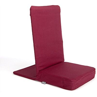 Bodhi Chaise de Sol Mandir Siège de méditation avec Coussin d'assise épais Chaise de Sol Confortable avec Dossier rembourré Housse Lavable Idéal pour Yoga et méditation (Bordeaux, Standard) - Publicité Bodhi Chaise de Sol Mandir Siège de méditation avec Coussin d'assise épais Chaise de Sol Confortable avec Dossier rembourré Housse Lavable Idéal pour Yoga et méditation (Bordeaux, Standard) - Publicité