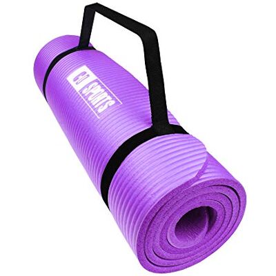 Calma Dragon 85611 Tapis de Yoga NBR, épaisseur, tapis antidérapant, idéal pour Pilates, exercices, fitness, gymnastique, stretching (Purple, 183 x 60 x 1 cm) - Publicité Calma Dragon 85611 Tapis de Yoga NBR, épaisseur, tapis antidérapant, idéal pour Pilates, exercices, fitness, gymnastique, stretching (Purple, 183 x 60 x 1 cm) - Publicité