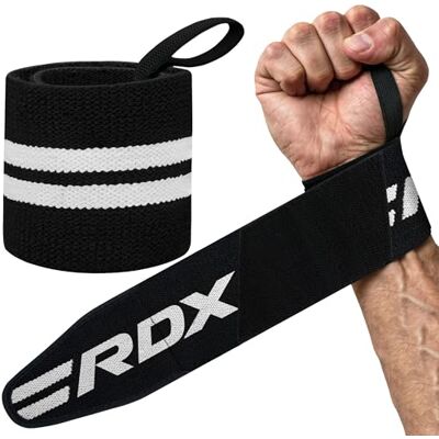 RDX Sangle Musculation Poignet Bandes Approuvé par IPL et USPA Gym Straps pour Haltérophilie, Gymnastique, Culturisme Wrist Wraps Levage Support Fitness Entraînement Bodybuilding - Publicité RDX Sangle Musculation Poignet Bandes Approuvé par IPL et USPA Gym Straps pour Haltérophilie, Gymnastique, Culturisme Wrist Wraps Levage Support Fitness Entraînement Bodybuilding - Publicité