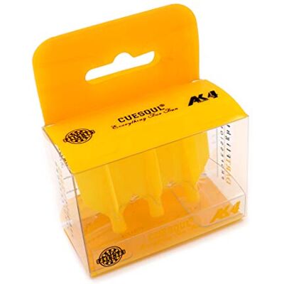 CUESOUL TERO AK4 Forme Dart Flights Slim, Ensemble de 3 pièces (CS-AK4 + 4SCYS) - Publicité CUESOUL TERO AK4 Forme Dart Flights Slim, Ensemble de 3 pièces (CS-AK4 + 4SCYS) - Publicité