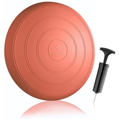BODYMATE Coussin d'assise Comfort avec pompe LIVELY-CORAL 33 cm de diamètre – Coussin d'équilibre, coussin d'assise, coussin d'air, coussin d'équilibre – entraînement du cœur, du fitness, de la - Publicité BODYMATE Coussin d'assise Comfort avec pompe LIVELY-CORAL 33 cm de diamètre – Coussin d'équilibre, coussin d'assise, coussin d'air, coussin d'équilibre – entraînement du cœur, du fitness, de la - Publicité