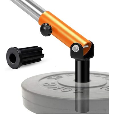 Yes4All Orange T-Bar Row Insert Fit 5cm Olympic Bars, Full 360° Swivel Great for Back, Muscle, Arm, Full-Body & Support Deadlifts, Squats for Home Gym - Publicité Yes4All Orange T-Bar Row Insert Fit 5cm Olympic Bars, Full 360° Swivel Great for Back, Muscle, Arm, Full-Body & Support Deadlifts, Squats for Home Gym - Publicité