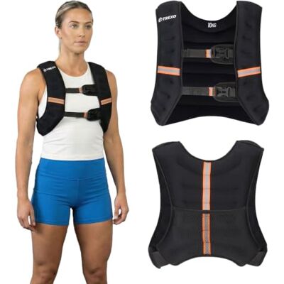 Gilet de Poids Trexo - Réglable, 10kg, pour Hommes & Femmes - Publicité Gilet de Poids Trexo - Réglable, 10kg, pour Hommes & Femmes - Publicité