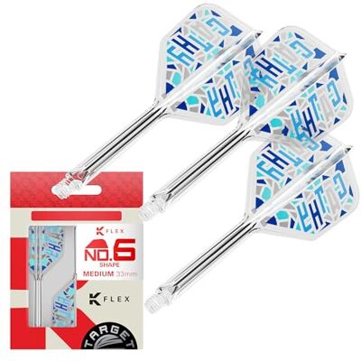 Target Darts Target Japan Charis 2025 K Flex Fléchette Vols et Tiges Système, N° 6 Lot de 3 Kflex All in One Vol, Cathy Leung Accessoires pour Fléchettes Tige de Fléchette K-Flex Moyen - Publicité Target Darts Target Japan Charis 2025 K Flex Fléchette Vols et Tiges Système, N° 6 Lot de 3 Kflex All in One Vol, Cathy Leung Accessoires pour Fléchettes Tige de Fléchette K-Flex Moyen - Publicité