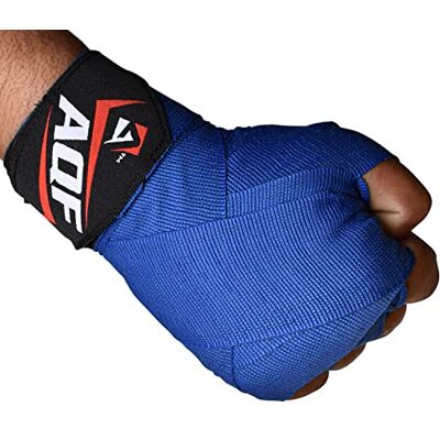 AQF 4.5m Bande Boxe Intérieur des Mains pour Les Gants MMA Bandes De Boxe, Entraînement du Muay Thai Stretch (Rose) - Publicité AQF 4.5m Bande Boxe Intérieur des Mains pour Les Gants MMA Bandes De Boxe, Entraînement du Muay Thai Stretch (Rose) - Publicité
