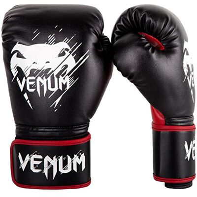 Gants de Boxe pour Enfants Venum - Contender Noir/Rouge - 4 oz - Publicité Gants de Boxe pour Enfants Venum - Contender Noir/Rouge - 4 oz - Publicité