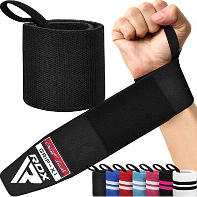RDX Sangle Musculation Poignet Bandes Approuvé par IPL et USPA Gym Straps pour Haltérophilie, Gymnastique, Culturisme Wrist Wraps Levage Support Fitness Entraînement Bodybuilding - Publicité RDX Sangle Musculation Poignet Bandes Approuvé par IPL et USPA Gym Straps pour Haltérophilie, Gymnastique, Culturisme Wrist Wraps Levage Support Fitness Entraînement Bodybuilding - Publicité