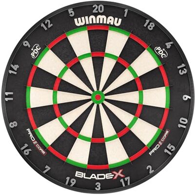 WINMAU Blade X Cible de Fléchettes Professionnelle - Publicité WINMAU Blade X Cible de Fléchettes Professionnelle - Publicité