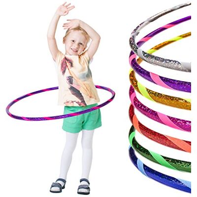 Hoopomania Glamour Enfants Hula Hoop (Cerceaux) Ø60/70/80cm - Publicité Hoopomania Glamour Enfants Hula Hoop (Cerceaux) Ø60/70/80cm - Publicité
