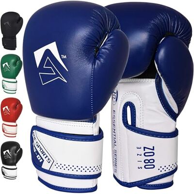 AQF Gant De Boxe Formation À La Boxe Gants MMA Gants De Boxe Homme & Femmes pour Kickboxing Combattre Muay Thai Et Sac De Boxe (Blau, 16oz) - Publicité AQF Gant De Boxe Formation À La Boxe Gants MMA Gants De Boxe Homme & Femmes pour Kickboxing Combattre Muay Thai Et Sac De Boxe (Blau, 16oz) - Publicité