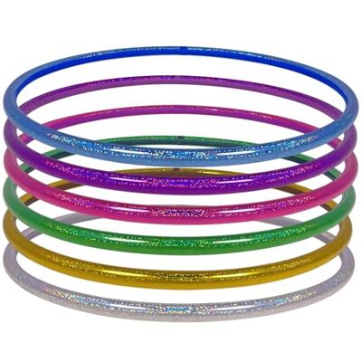 hoopomania Mini Hula Hoop, Couleurs Scintillants, Ø50cm - Publicité hoopomania Mini Hula Hoop, Couleurs Scintillants, Ø50cm - Publicité