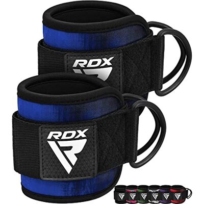 RDX Sangle Cheville Musculation Anneau D'Haltérophilie Machine Fixation Ankle Straps, Poignet Wraps Fitness Entraînement, Exercices de Traction des Jambes, Hommes Femmes Maison Gym Entraînements - Publicité RDX Sangle Cheville Musculation Anneau D'Haltérophilie Machine Fixation Ankle Straps, Poignet Wraps Fitness Entraînement, Exercices de Traction des Jambes, Hommes Femmes Maison Gym Entraînements - Publicité