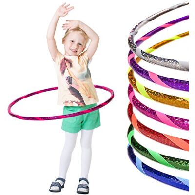 Hoopomania Glamour Enfants Hula Hoop (Cerceaux) Ø60/70/80cm - Publicité Hoopomania Glamour Enfants Hula Hoop (Cerceaux) Ø60/70/80cm - Publicité