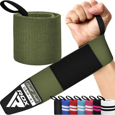 RDX Sangle Musculation Poignet Bandes Approuvé par IPL et USPA Gym Straps pour Haltérophilie, Gymnastique, Culturisme Wrist Wraps Levage Support Fitness Entraînement Bodybuilding - Publicité RDX Sangle Musculation Poignet Bandes Approuvé par IPL et USPA Gym Straps pour Haltérophilie, Gymnastique, Culturisme Wrist Wraps Levage Support Fitness Entraînement Bodybuilding - Publicité