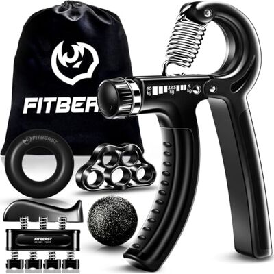 FitBeast - Protégeur de poignet - 5 Pack - Ajustable - Entraîneur de force - Publicité FitBeast - Protégeur de poignet - 5 Pack - Ajustable - Entraîneur de force - Publicité