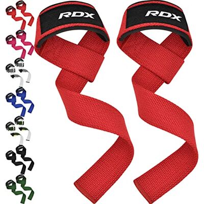 RDX Sangle Musculation Gym Levage Support de Poignet Bandage Fitness Lifting Straps Entraînement Bodybuilding Haltérophilie Flex Gel Grips Gymnastique - Publicité RDX Sangle Musculation Gym Levage Support de Poignet Bandage Fitness Lifting Straps Entraînement Bodybuilding Haltérophilie Flex Gel Grips Gymnastique - Publicité
