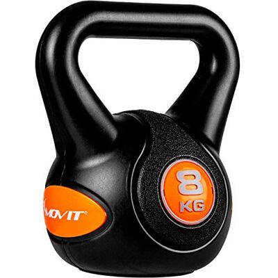 MOVIT® Kettlebell 2–20 kg, Housse Plastique Noir, Entraînement Fonctionnel Protège le Sol, Testé contre les Substances Nocives; Haltère à Boule pour Musculation, Fitness, Force et Coordination - Publicité MOVIT® Kettlebell 2–20 kg, Housse Plastique Noir, Entraînement Fonctionnel Protège le Sol, Testé contre les Substances Nocives; Haltère à Boule pour Musculation, Fitness, Force et Coordination - Publicité