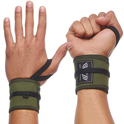 WARM BODY COLD MIND Bande Poignet Musculation – Protège-Poignet Force pour Haltérophilie, Bodybuilding, Fitness, Sport Gym, Powerlifting, Accessoires Homme Femme - Publicité WARM BODY COLD MIND Bande Poignet Musculation – Protège-Poignet Force pour Haltérophilie, Bodybuilding, Fitness, Sport Gym, Powerlifting, Accessoires Homme Femme - Publicité