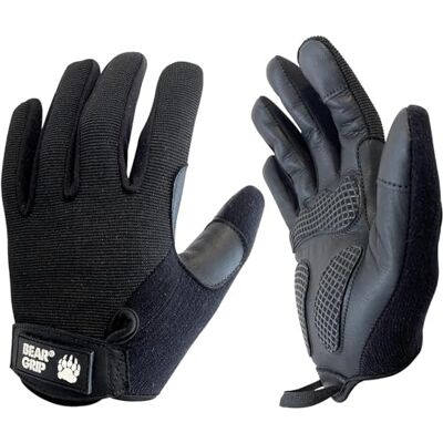 BEAR GRIP Gants d'haltérophilie avec paume rembourrée en gel pour entraînements multisports, culturisme, crossfit, callisthenic, cyclisme, protection complète de la paume antidérapante - Publicité BEAR GRIP Gants d'haltérophilie avec paume rembourrée en gel pour entraînements multisports, culturisme, crossfit, callisthenic, cyclisme, protection complète de la paume antidérapante - Publicité