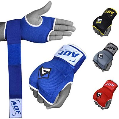 AQF Bande Boxe sous Gants, Bande De Boxe Poignet 100CM Long 2doigt Rembourrés du Gel Wraps pour MMA, Muay Thai & Kick Boxing, Sport Femme Homme - Publicité AQF Bande Boxe sous Gants, Bande De Boxe Poignet 100CM Long 2doigt Rembourrés du Gel Wraps pour MMA, Muay Thai & Kick Boxing, Sport Femme Homme - Publicité